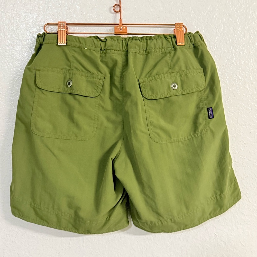 Patagonia women’s Upcountry olive Shorts size 6 - Picture 6 of 10